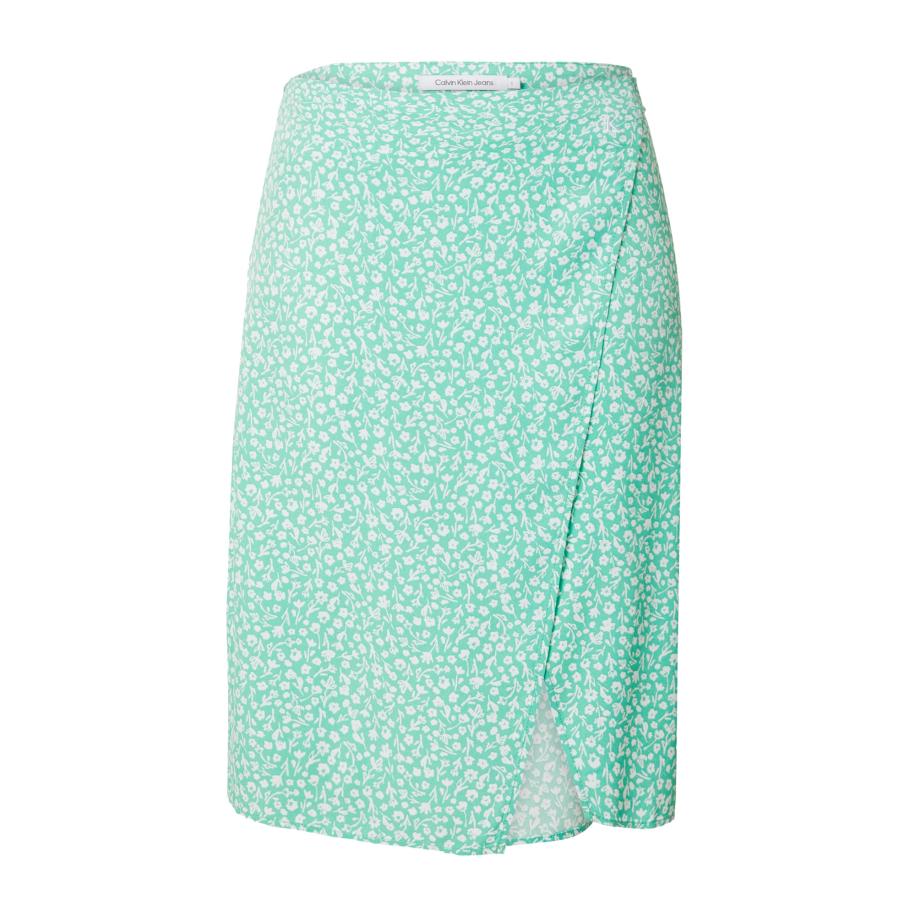 Calvin Klein Calvin Klein Jeans Rok mintgroen / wit -