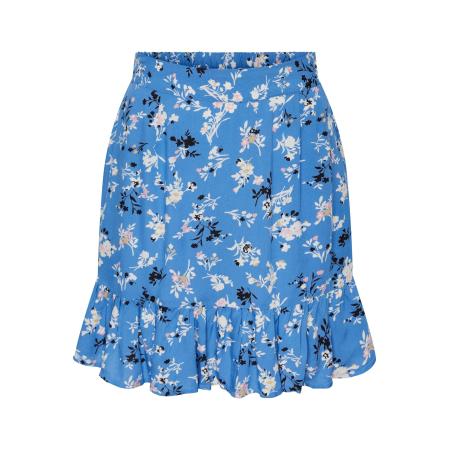Pieces PIECES Rok NYA hemelsblauw / rosa / zwart / wit