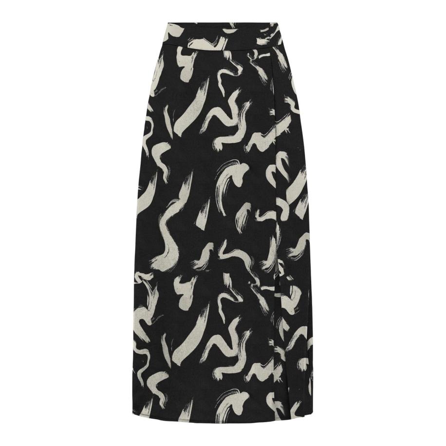 Only ONLY Rok ONLNOVA LIFE PIPER taupe / zwart -