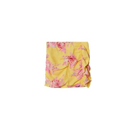 Mango MANGO Rok Romance geel / gemengde kleuren