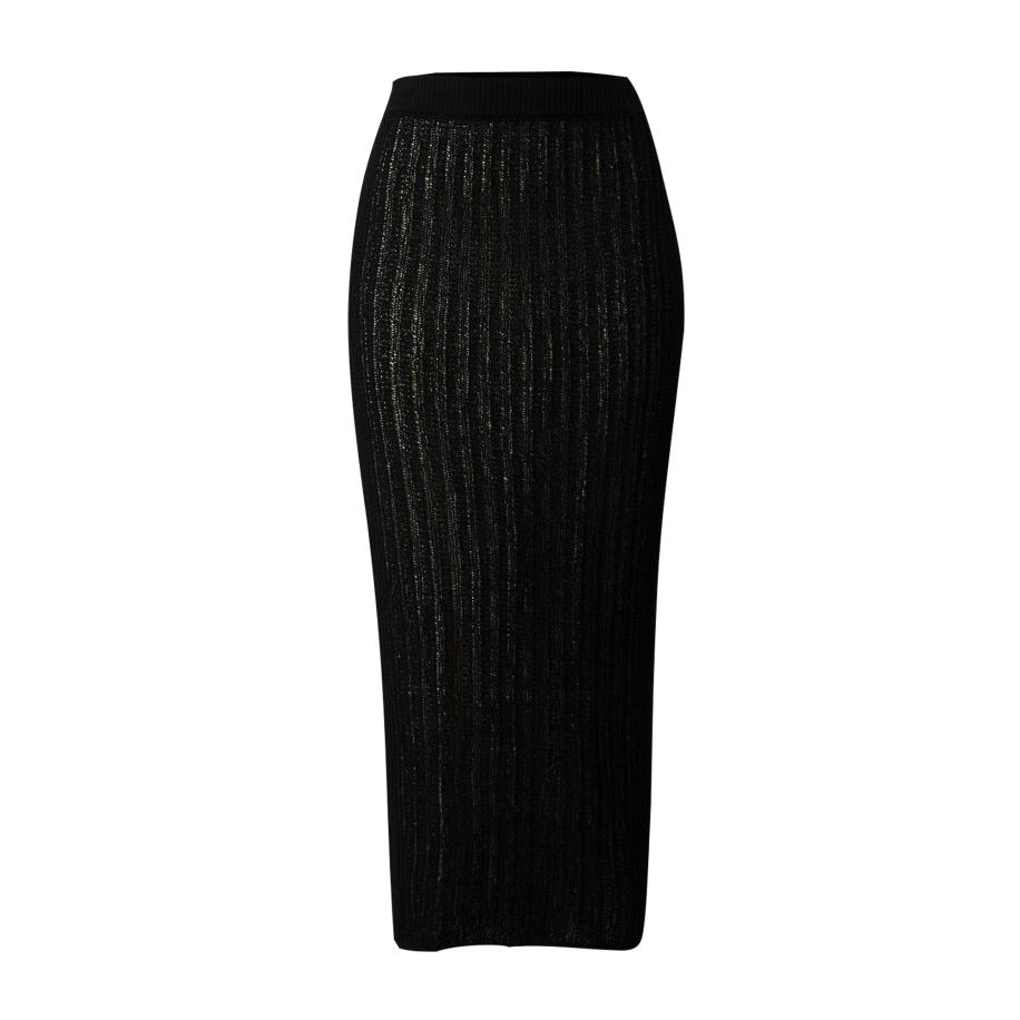 Weekday WEEKDAY Rok Ada zwart -