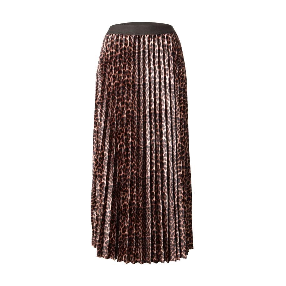 Herrlicher Herrlicher Rok Lua cognac / zwart / offwhite -
