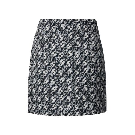 Comma COMMA Rok navy / wit