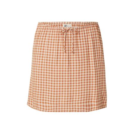 Billabong BILLABONG Rok LIL CHECK mandarijn / wit
