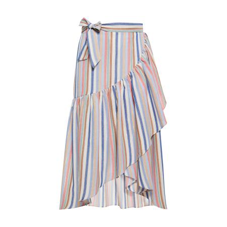 IZIA IZIA Rok blauw / lichtblauw / bruin / offwhite