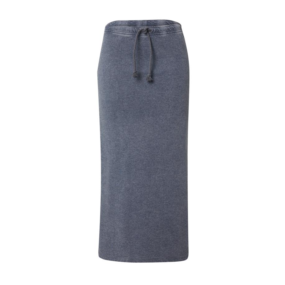 Monki Monki Rok blauw gemêleerd -