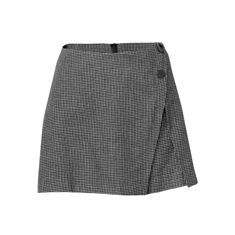 KOROSHI KOROSHI Rok grijs -