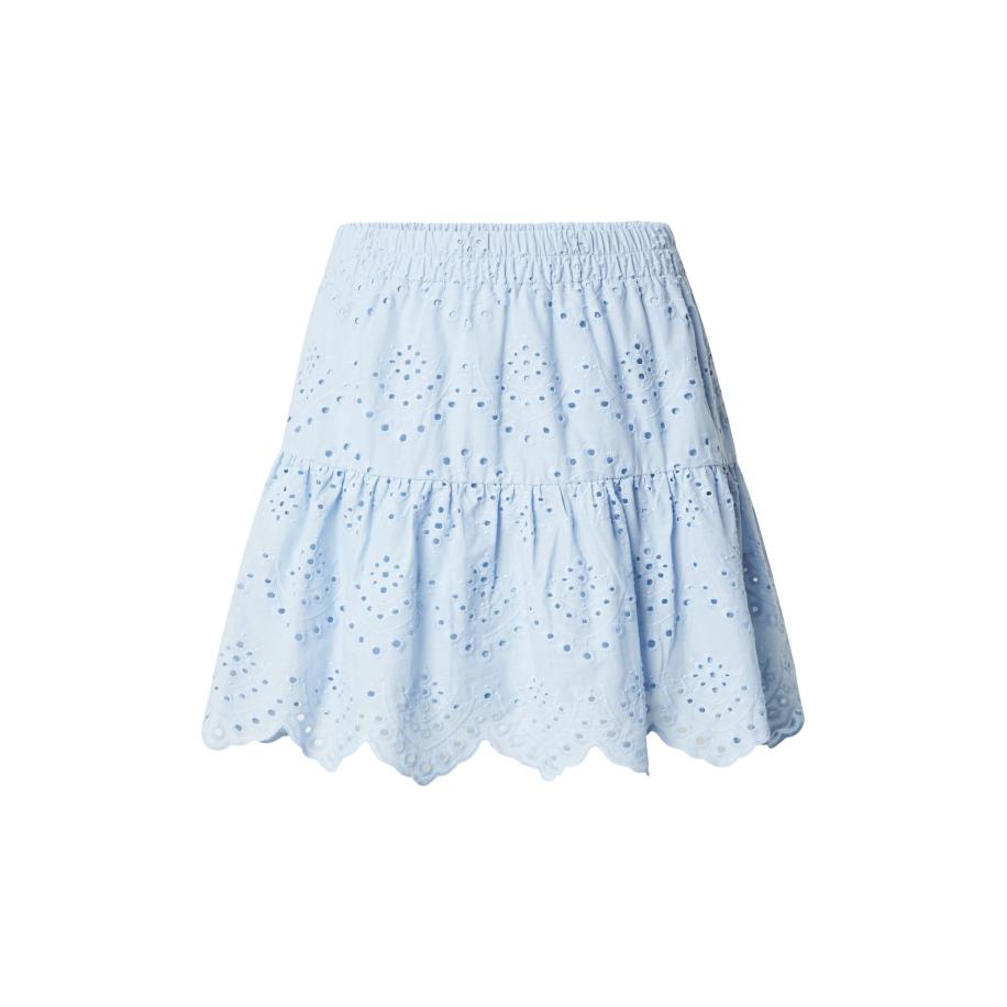 Pieces PIECES Rok PCJANE lichtblauw -