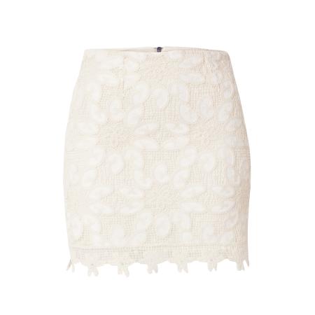 TOPSHOP Rok ivoor / wit