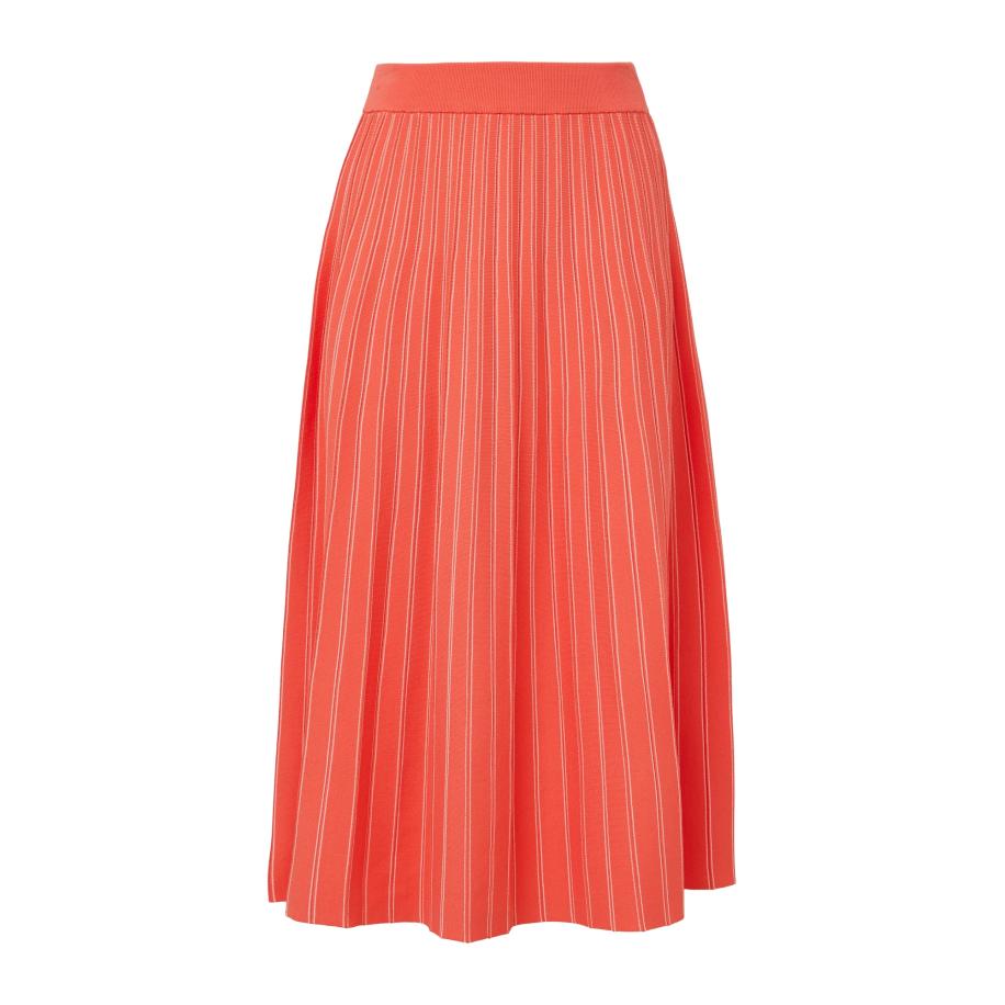 Comma COMMA Rok lichtrood / wit -