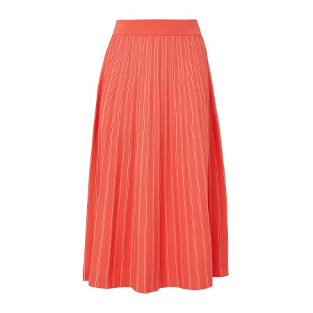 Comma COMMA Rok lichtrood / wit