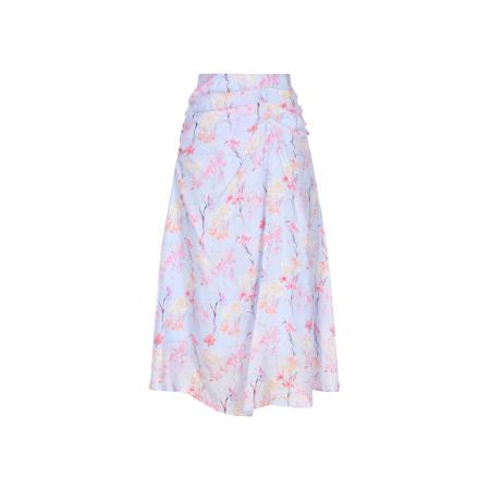 DreiMaster DreiMaster Vintage Rok lichtblauw / lichtgeel / rosa / lichtroze