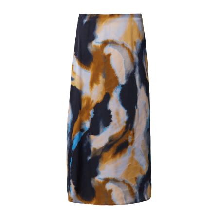 Comma COMMA Rok beige / navy / azuur / pueblo