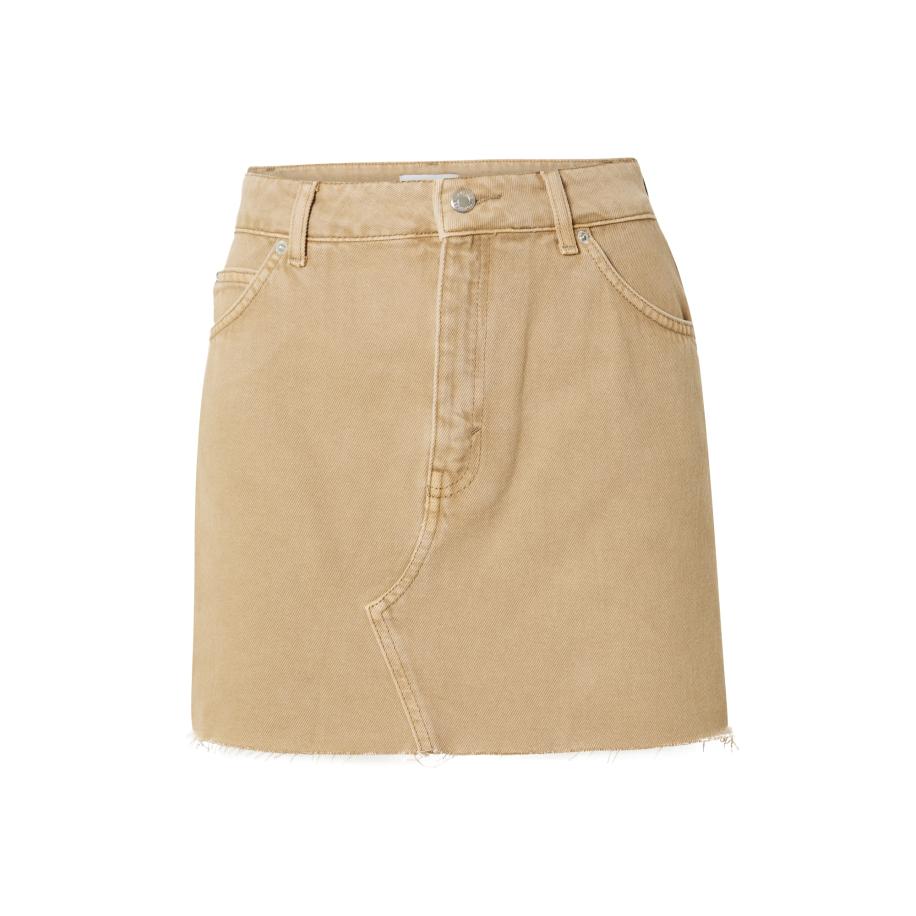 TOPSHOP Rok beige Bruin