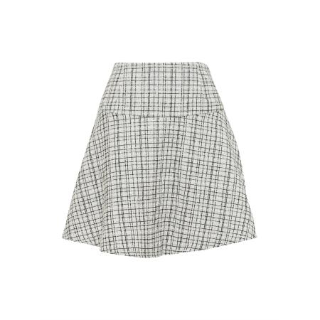 Tussah Rok ALEX zwart / wit