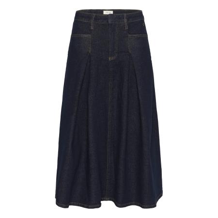 Cream Cream Rok Robina blauw denim