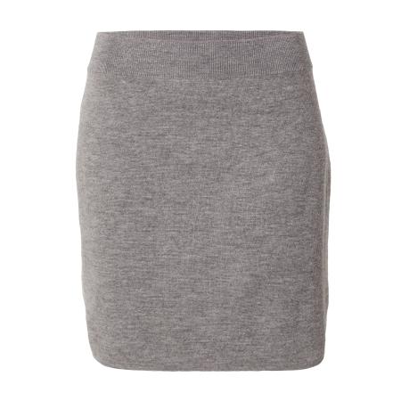 Lindex Lindex Rok Celia grijs gemêleerd