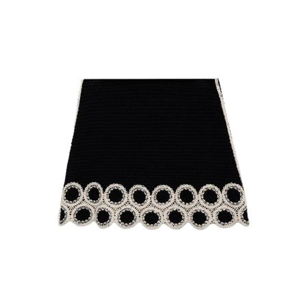 Mango MANGO Rok TON zwart / wolwit