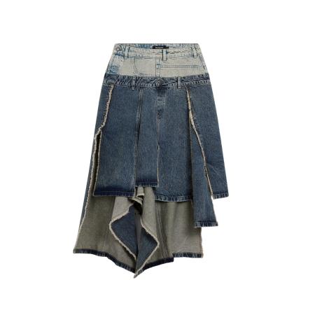 Desigual Desigual Rok blauw denim