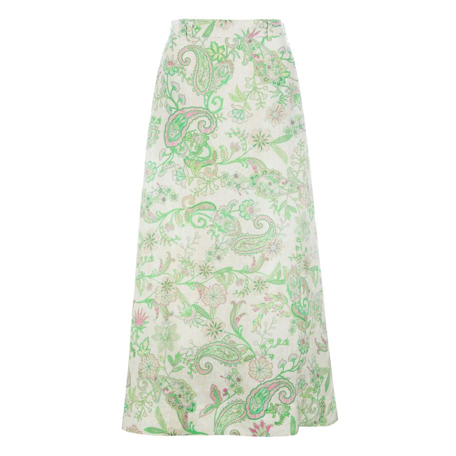 Dea Kudibal Dea Kudibal Rok groen gemêleerd -