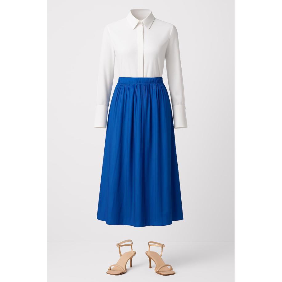 Touche Prive Touche Prive Rok royal blue/koningsblauw -