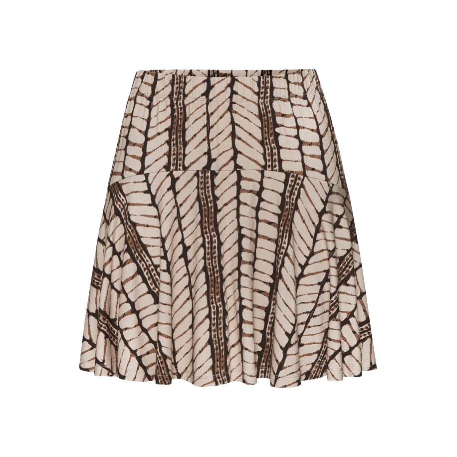 Lascana LASCANA Rok beige / bruin / zwart -