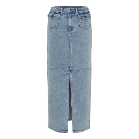 Kaffe Kaffe Rok KADoriana blauw denim