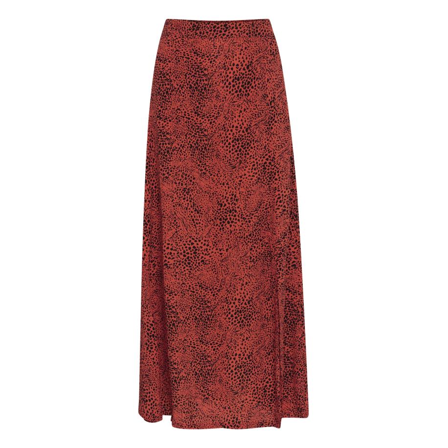 Kaffe Kaffe Rok grenadine / wijnrood -