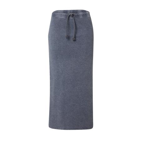 Monki Monki Rok blauw gemêleerd