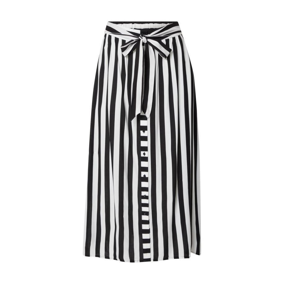 YAS YAS Rok YASSavanna zwart / wit -