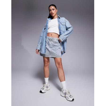 HUGO Blue Denim rok in blauw