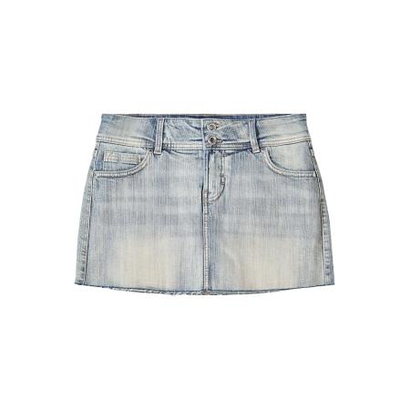 Bershka Bershka Rok blauw denim