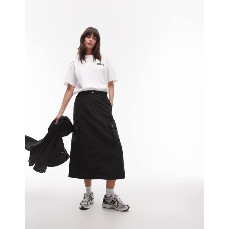 Carhartt WIP Irwin Rok in zwart Zwart