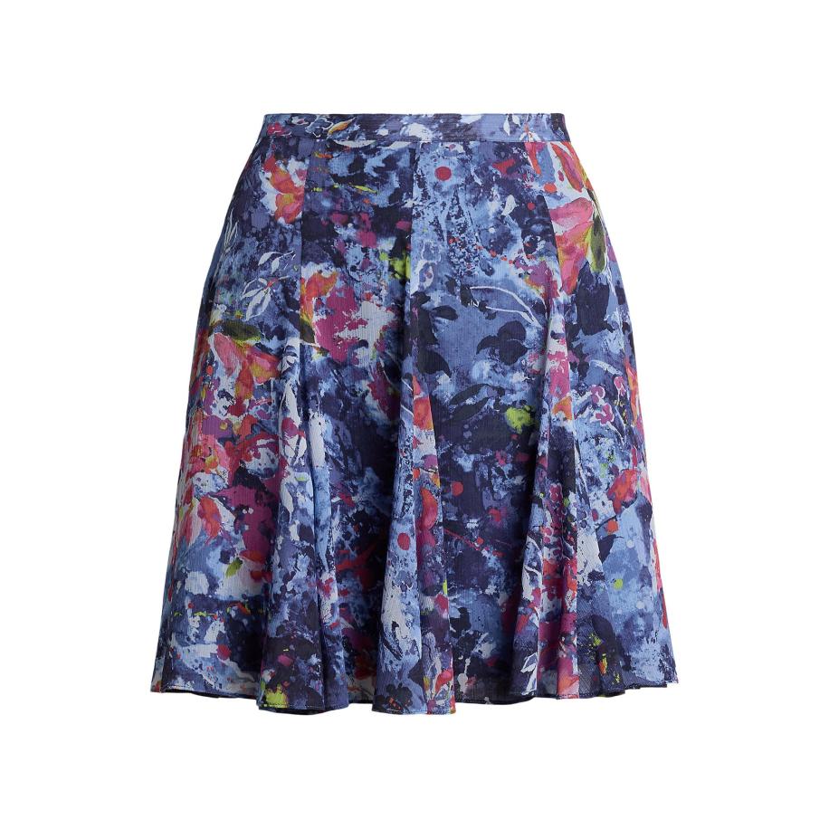 Lauren Ralph Lauren Lauren Ralph Lauren Rok navy / donkerblauw / lichtgroen / pitaja roze -