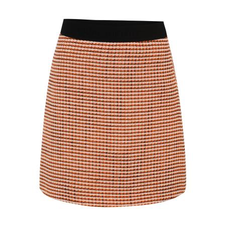 comma casual identity comma casual identity Rok oranje / zwart / wit