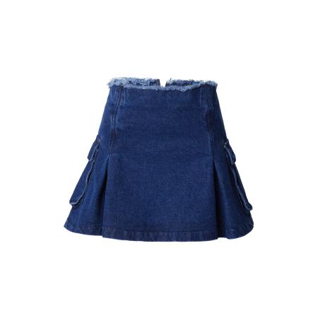 Glamorous GLAMOROUS Rok blauw denim