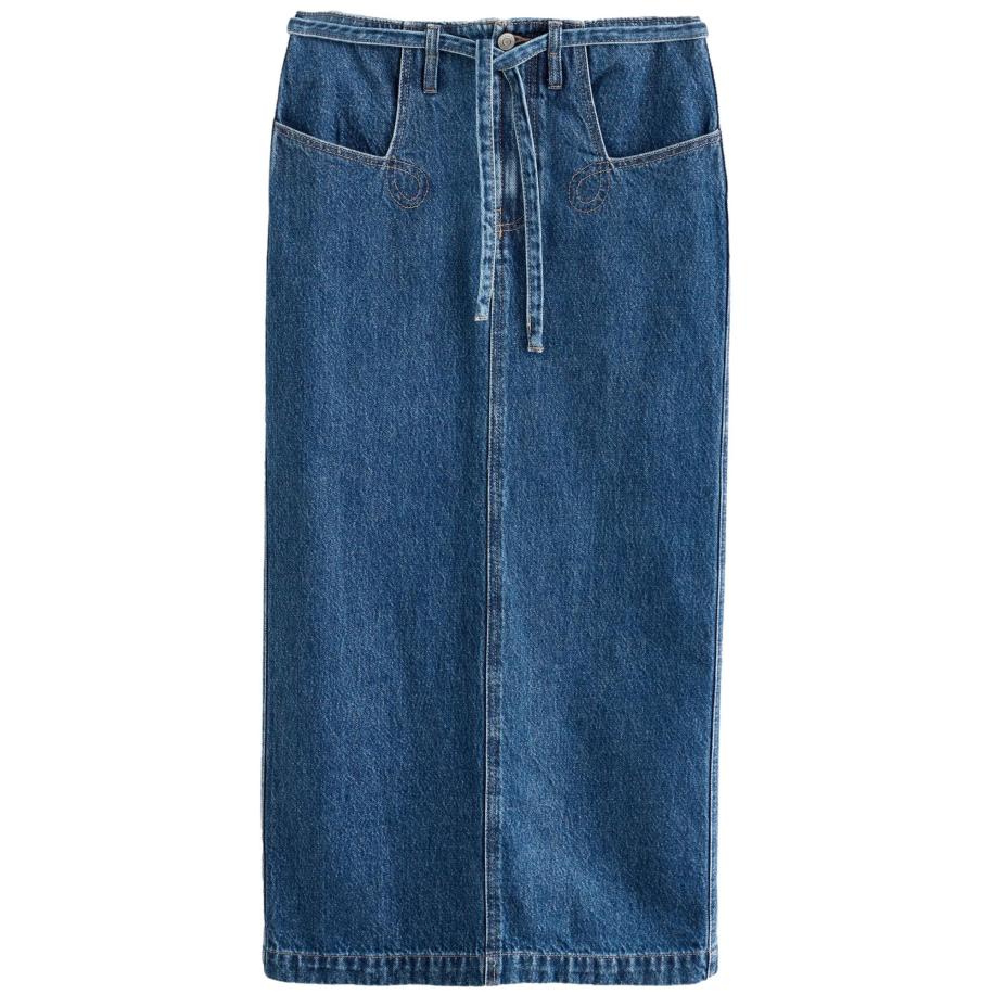 Next Next Rok blauw denim -