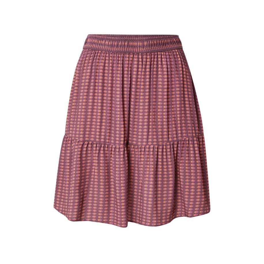 Brava Fabrics Brava Fabrics Rok lila / oranje / roodviolet -