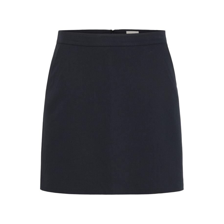Kaffe Kaffe Rok Sakura donkerblauw -