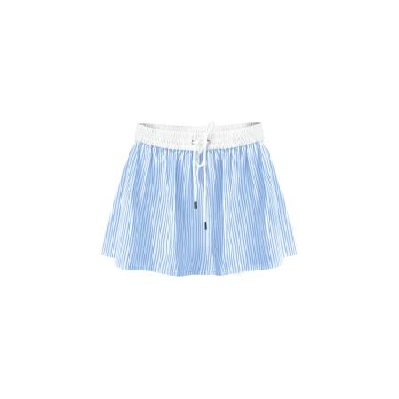 OW Collection Rok Ella lichtblauw / wit