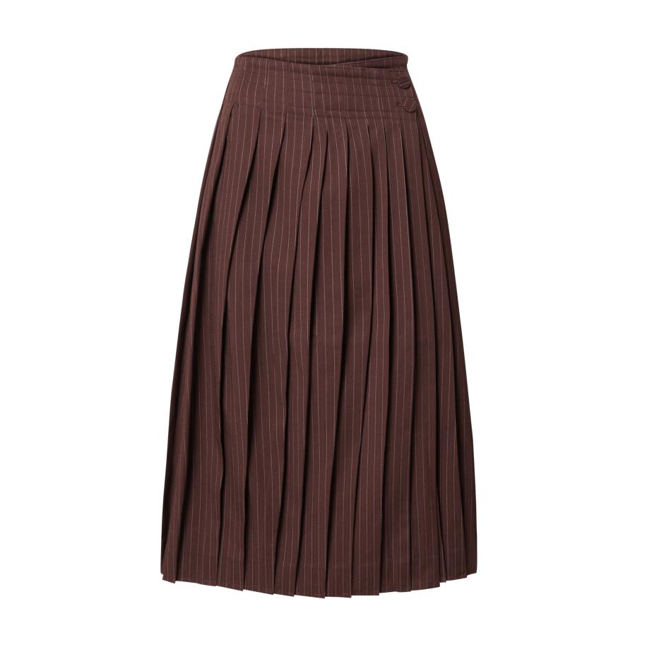 REMAIN REMAIN Rok bruin / wit -