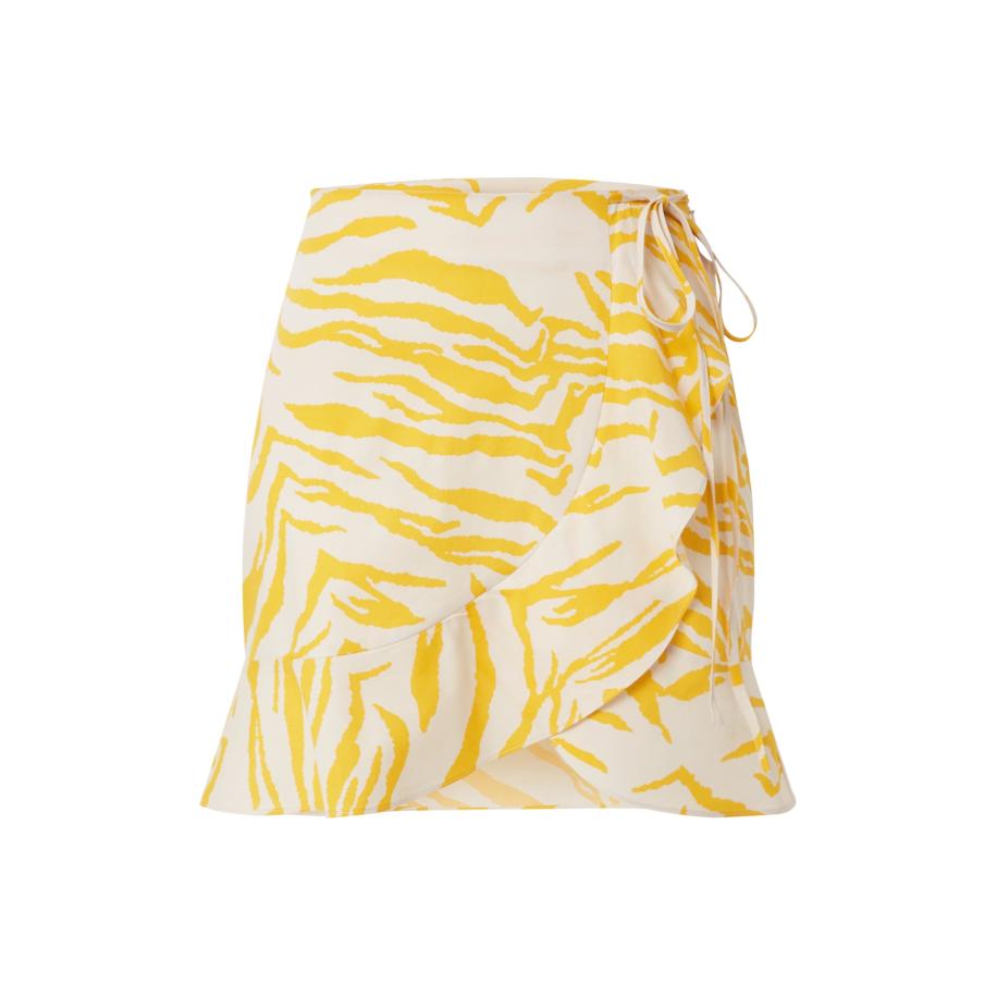 Aligne Aligne Rok Cressida goudgeel / natuurwit -