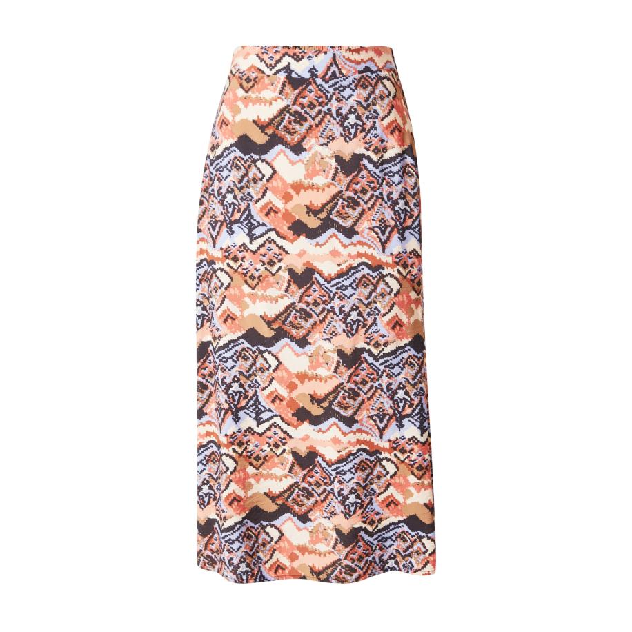 Minus minus Rok Celeste crème / sand / lichtblauw / zwart -