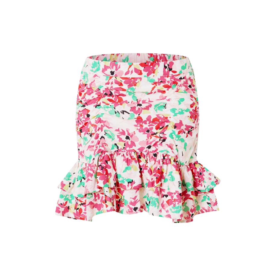 Pieces PIECES Rok SHADOW gemengde kleuren -