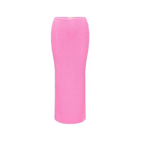 Moda Minx Moda Minx Rok Scrunch Long pink