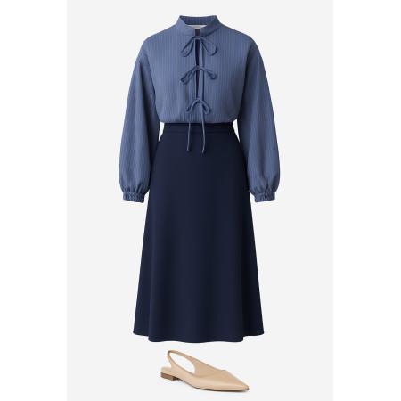 Touche Prive Touche Prive Rok marine / donkerblauw