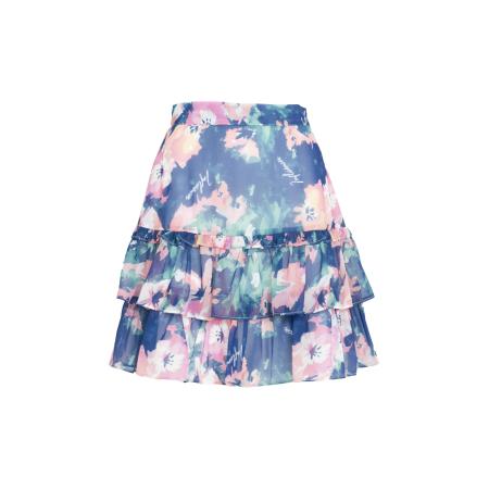 Influencer Influencer Rok navy / lichtblauw / rosa