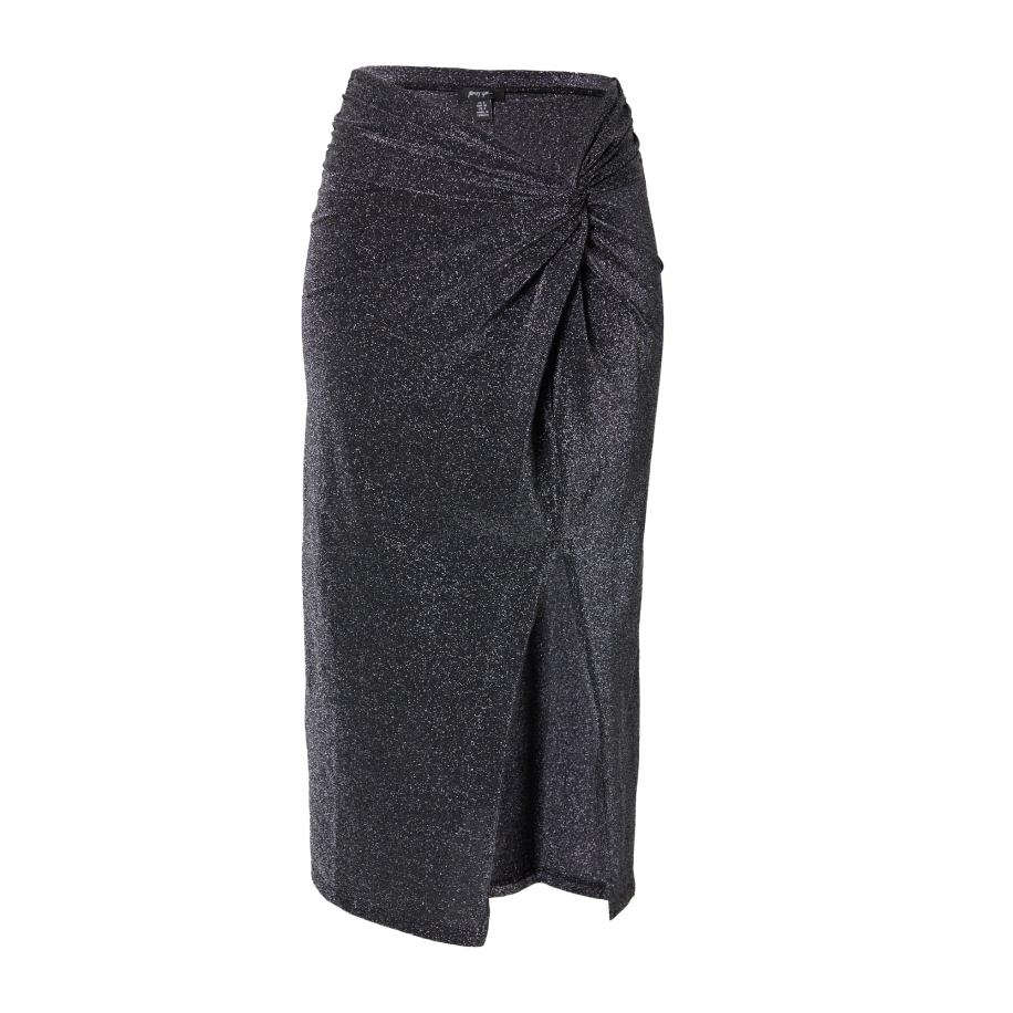 Nasty Gal Nasty Gal Rok zwart / zilver -
