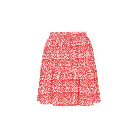 MYMO MYMO Rok rood / wit