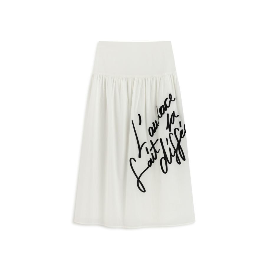 Twist Twist Rok ecru / zwart -